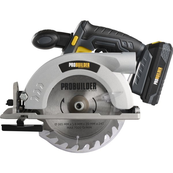 Probuilder batteridriven cirkelsåg 160 mm. 18V