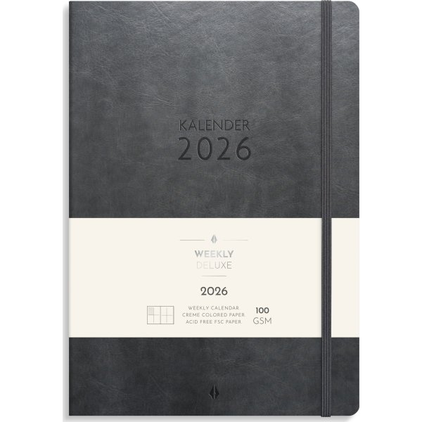 Burde 2026 Kalender Weekly Deluxe