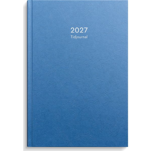 Burde 2027 Tidjournal, Kartong, Blå