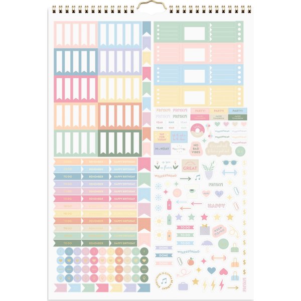 Burde 2026 Väggkalender, Life Organizer