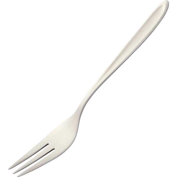 P1 Tårtgaffel, blank