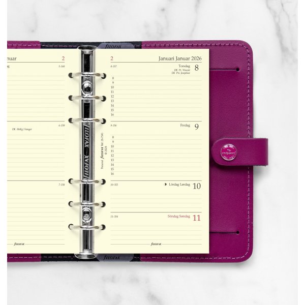 Filofax 2026 Refill | Personal | Årspaket