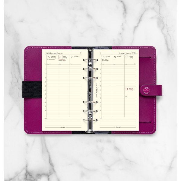 Filofax 2026 Refill | Personal | Vecka | Högformat