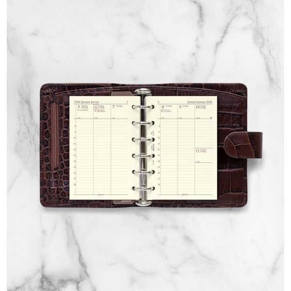 Filofax 2026 Refill | Pocket | Vecka | Högformat