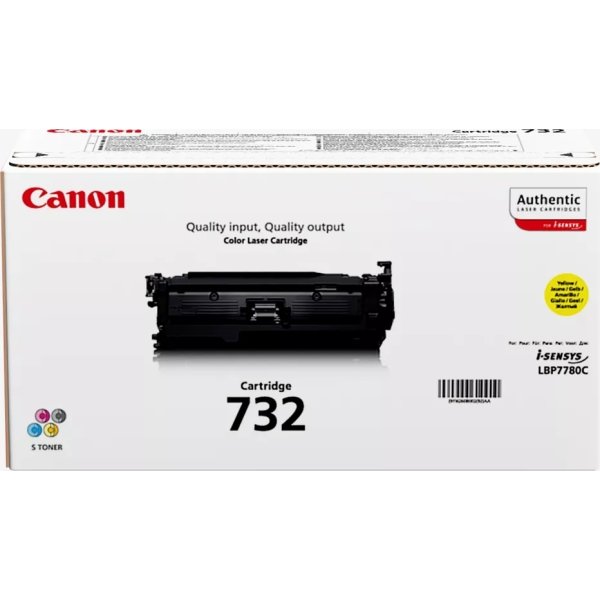 Lasertoner Canon 732Y/6260B002 Gul 6400 sidor