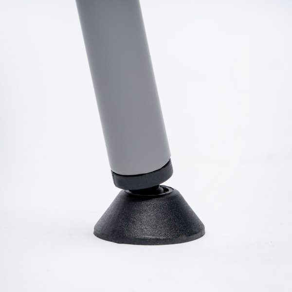 Denver hög mötesstol m. dyna, grå, 2 st