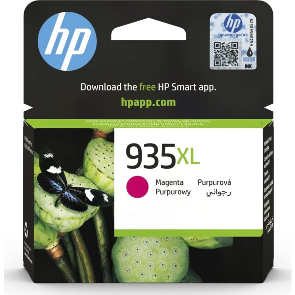 Bläckpatron HP 935XL/C2P25AE Röd 825 sidor