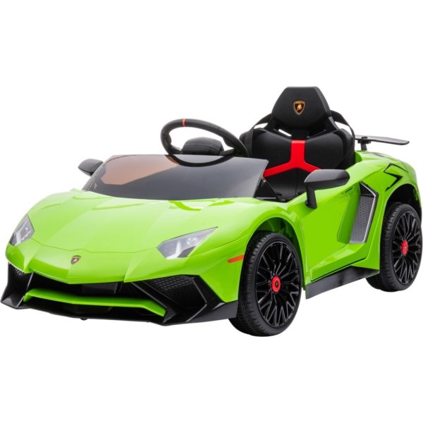 NORDIC PLAY Elbil Lamborghini Aventador, 12V, grön
