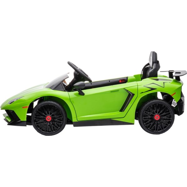 NORDIC PLAY Elbil Lamborghini Aventador, 12V, grön