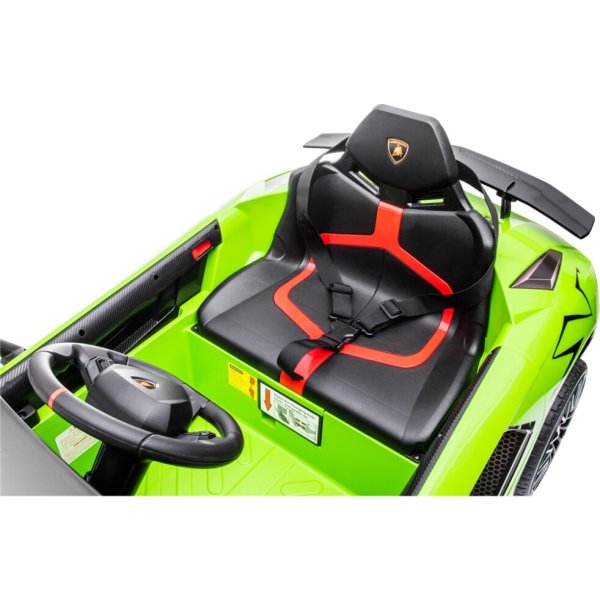 NORDIC PLAY Elbil Lamborghini Aventador, 12V, grön
