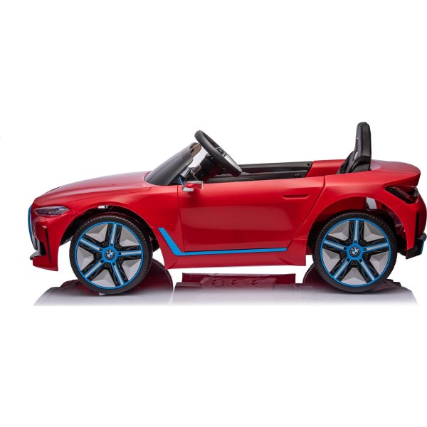 NORDIC PLAY Elbil BMW I4, 4x12V, röd