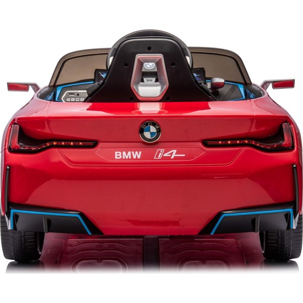 NORDIC PLAY Elbil BMW I4, 4x12V, röd