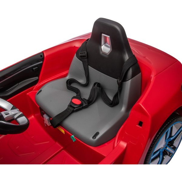 NORDIC PLAY Elbil BMW I4, 4x12V, röd