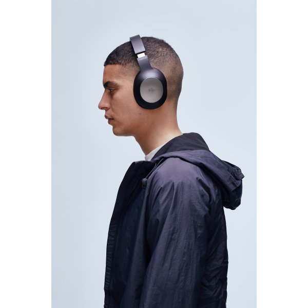 SoundLiving Wave headset, svart