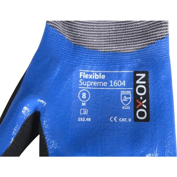 OX-ON Arbetshandske Flexible Supreme 1604, Strl 11