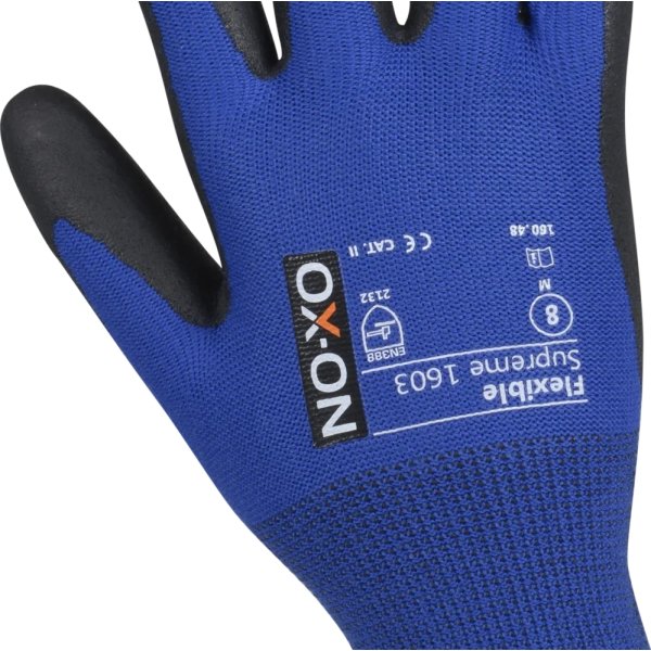 OX-ON Arbetshandske Flexible Supreme 1603, Strl 10
