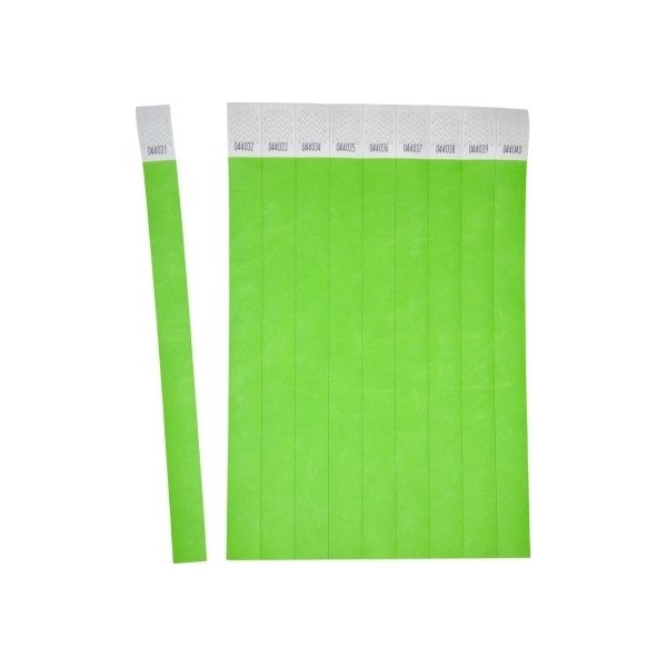 Avery TYVGN-50 Armband | grön | 500 st.| 256x19mm
