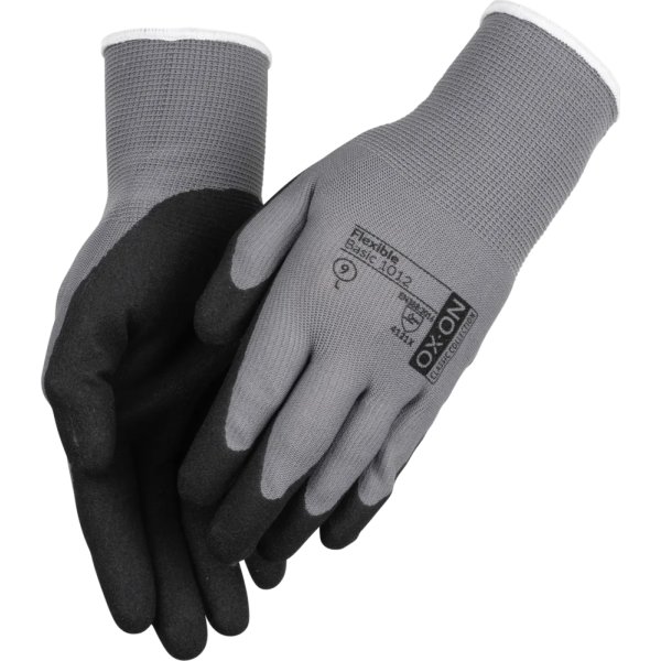 OX-ON Arbetshandske Flexible Basic 1012, Strl 9
