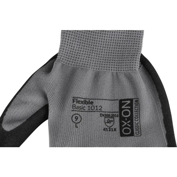 OX-ON Arbetshandske Flexible Basic 1012, Strl 8