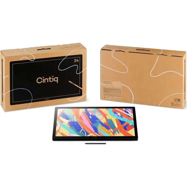 Wacom Display Cintiq 24 (2025), svart