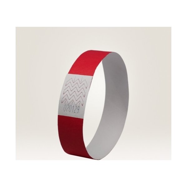 Avery TYVRD-50 Armband | röd | 500 st. | 256x19mm