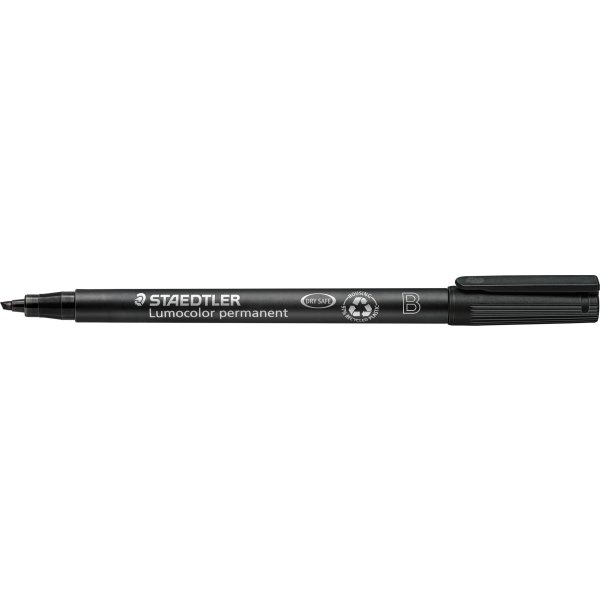Staedtler Lumocolor 314 Märkpenna B, permanent, sv
