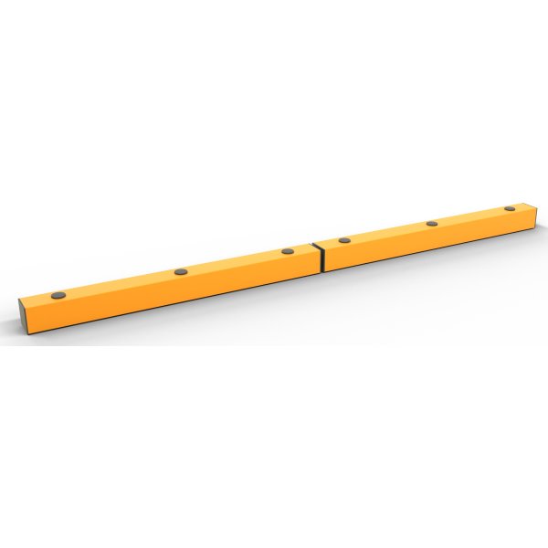 Rack-Mammut påkörningsskydd t. golv, flex, 1,2 m
