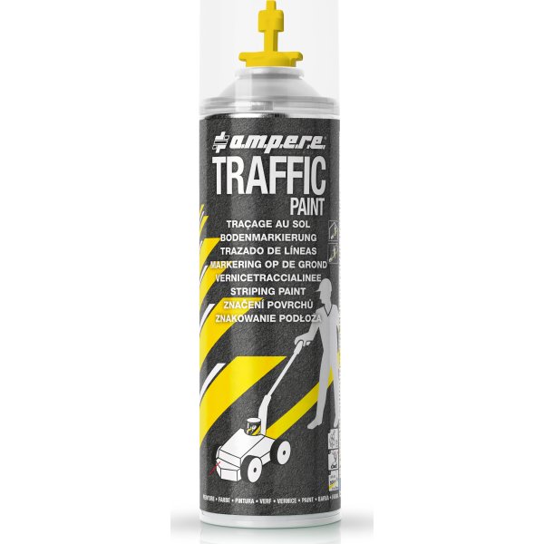 Traffic golvmarkeringsfärg, 500ml, gul