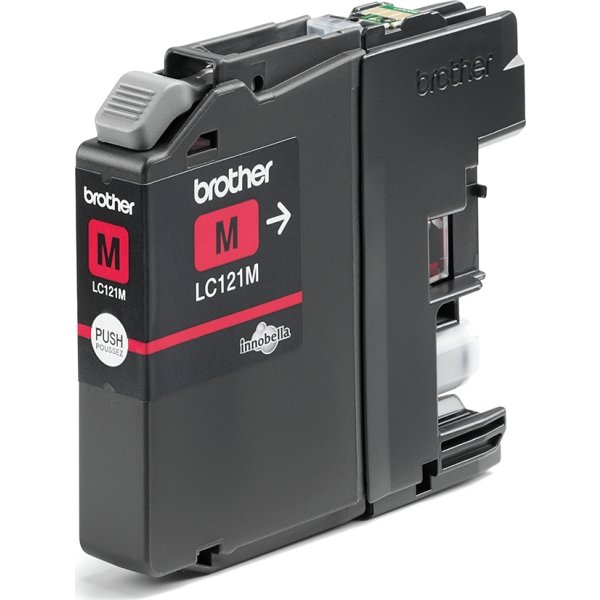 Brother LC121M bläckpatron, magenta, 300 sidor