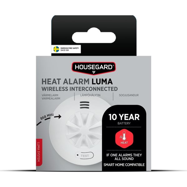 Housegard HA450 Luma trådlös värmevarnare