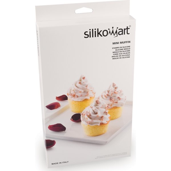 Silikomart Bakform muffin 6 st, Ø6,9cm, 11cl
