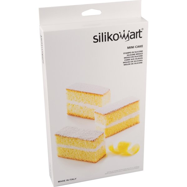 Silikomart Bakform rektangel 12 st, 7cl