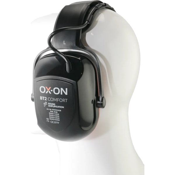 OX-ON Hörselskydd/Comfort BT2/Bluet./Medhör, 29dB