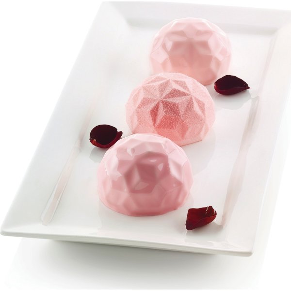Silikomart 3D Bakform Mini Gemma, 6,8cm, 11cl
