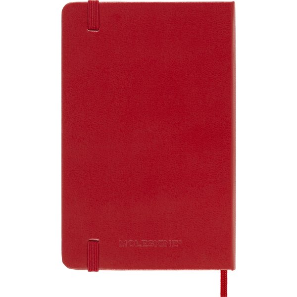 Moleskine 2026 Kalender | H | Vecka | Poc. | Röd