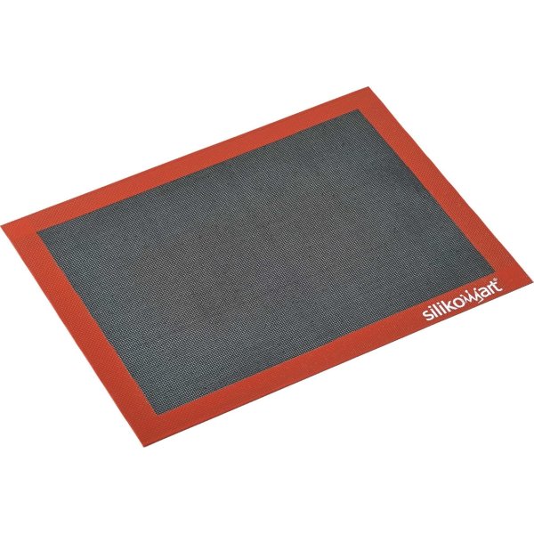 Silikomart Bakmatta Air Mat, röd/svart, 40x60cm