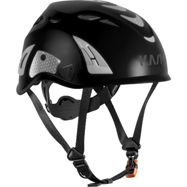 Kask Skyddshjälm Superplasma HI-VIZ, Svart