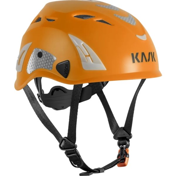 Kask Skyddshjälm Superplasma HI-VIZ, Orange