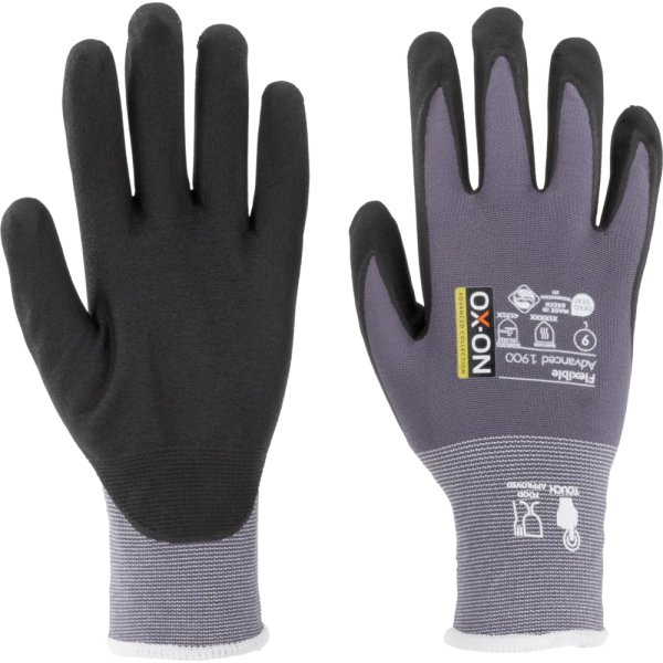 OX-ON Arbetshandske Flexible Advanced 1900, Stl 8
