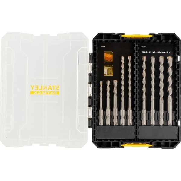 Stanley Murborrsats SDS, 110/160 mm, 9 delar