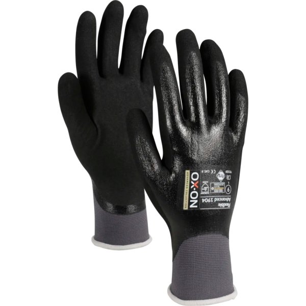 OX-ON Arbetshandske Flexible Advanced 1904, Stl 11
