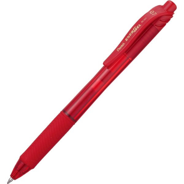 Pentel EnergelX BL107 Rollerball 0,7 mm Röd