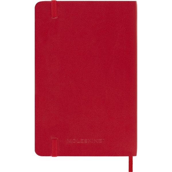 Moleskine 2026 Kalender | S | Dag | Poc. | Röd