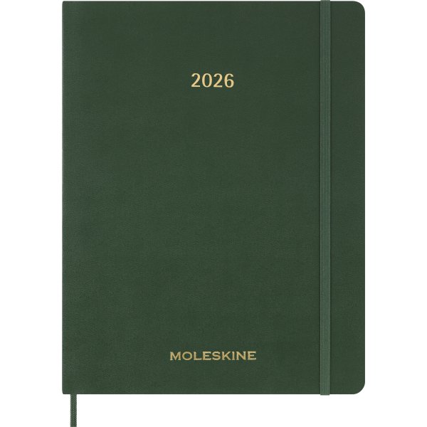 Moleskine 2026 Kalender | Ess. | Vecka v. | Grön