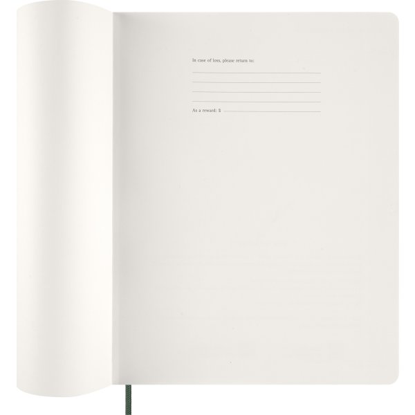 Moleskine 2026 Kalender | Ess. | Vecka v. | Grön