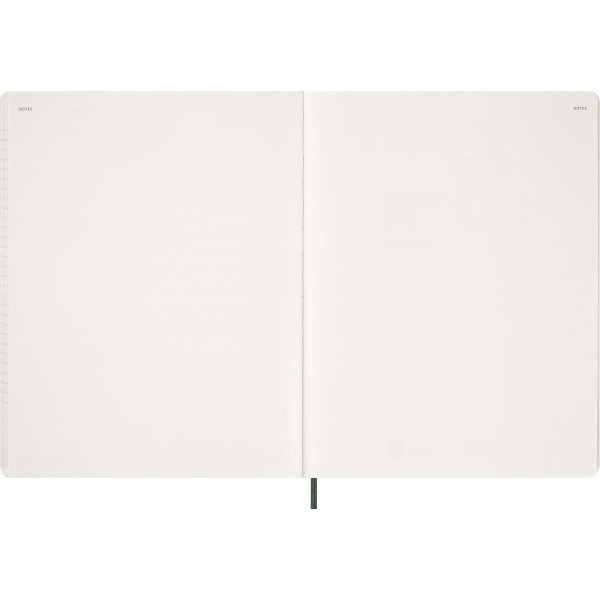 Moleskine 2026 Kalender | Ess. | Vecka v. | Grön