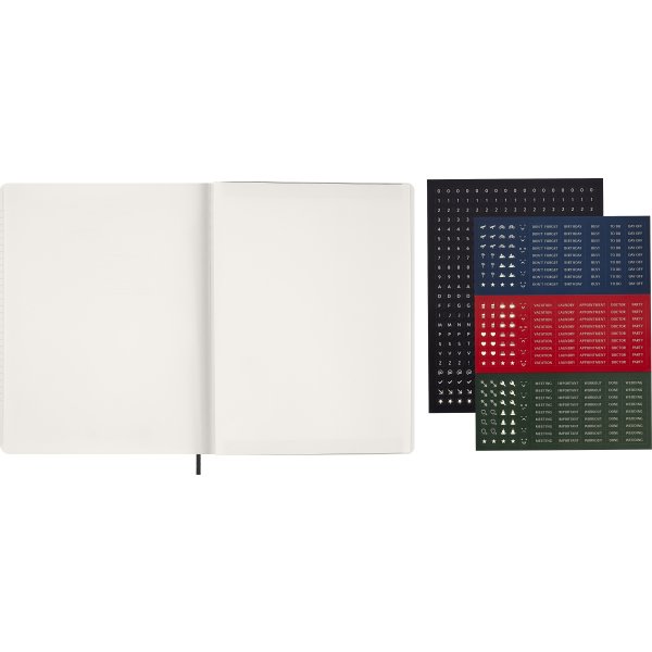 Moleskine 2026 Kalender | Ess. | Veckovy | Svart