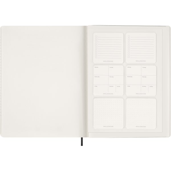 Moleskine 2026 Kalender | Ess. | Veckovy | Svart