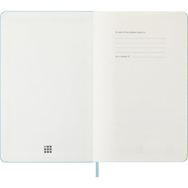 Moleskine 2026 Kalender | H | Vecka | L | Ljusblå