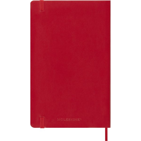 Moleskine 2026 Kalender | S | Vecka | L | Röd